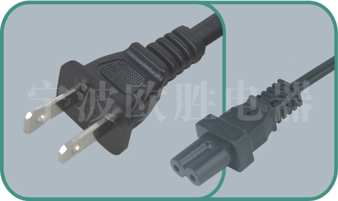 America UL power cords,OS-2/ST2A 2-15A/125V,ul power cord,ul cord,ul cable