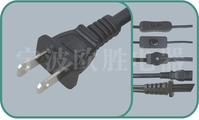 America UL power cords,OS-2 2-15A/250V,ul power cord,ul cord,ul cable