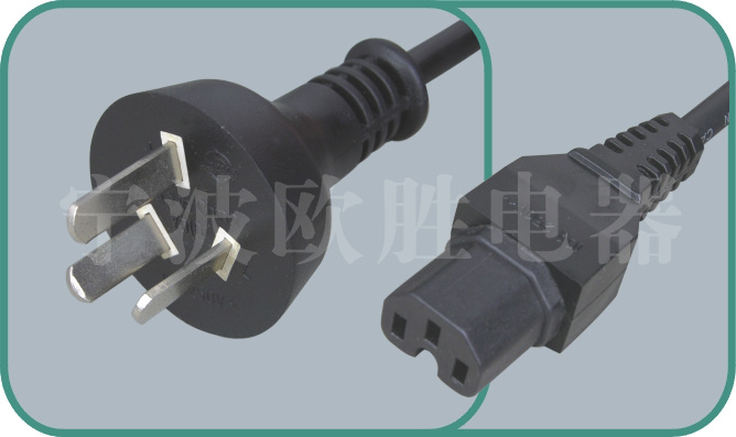 Argentina IRAM power cords,Y010/ST3-H 10A/250V,Argentina plug,argentina power cord