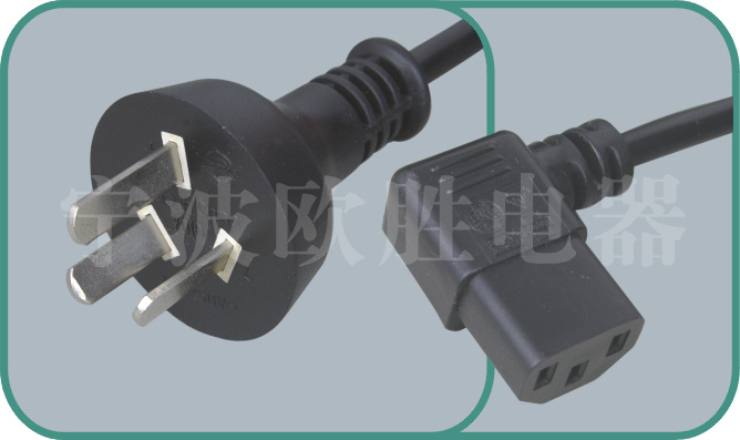 Argentina IRAM power cords,Y010/ST3-W 10A/250V,Argentina plug,argentina power cord