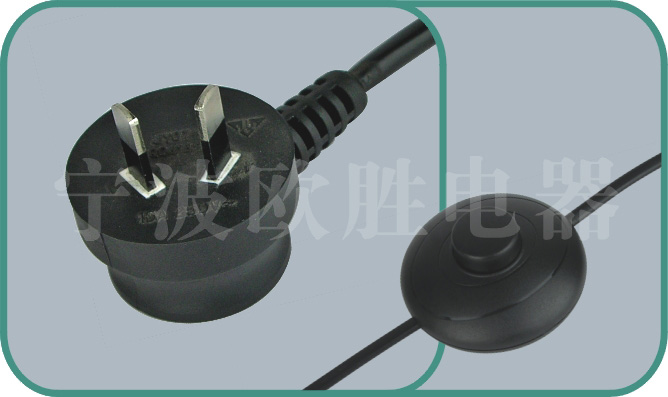 Australian SAA power cords,OS05C/SWITCH 10A/250V,saa cord,australian plug