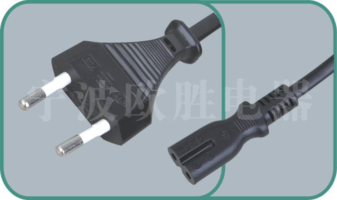 Europe VDE power cords,S01/ST2 2.5A/250V,VDE power cord,vde cord,vde plug
