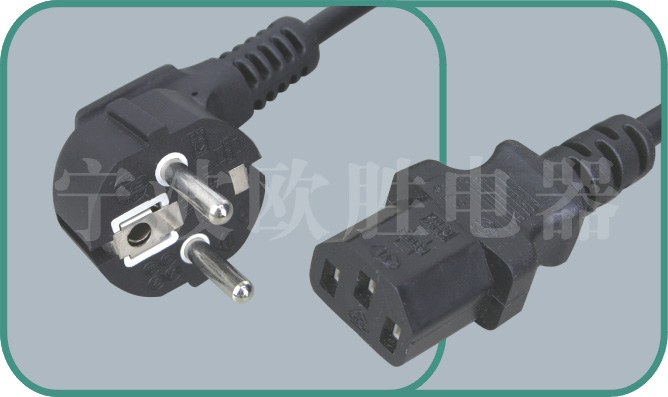 Europe VDE power cords,S03/ST3 10-16A/250V,VDE power cord,vde cord,vde plug