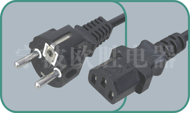 VDE power cord,vde cord,vde plug