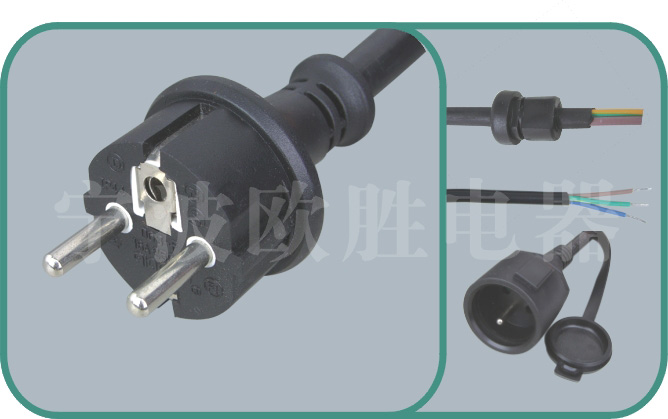 VDE power cord,vde cord,vde plug