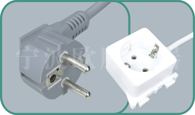 Europe VDE power cords,S03/YJ-Y003Z 16A/250V,VDE power cord,vde cord,vde plug