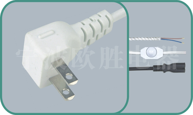 Japan PSE JET power cords,FLD-105A 7-15A/125V,japanese power cord,japan power plug