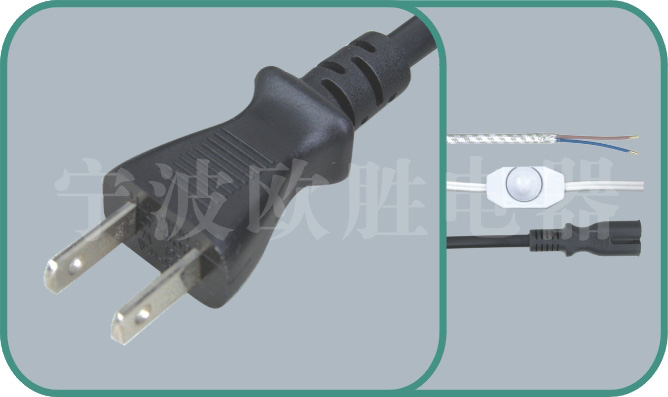 japanese power cord,japan power plug