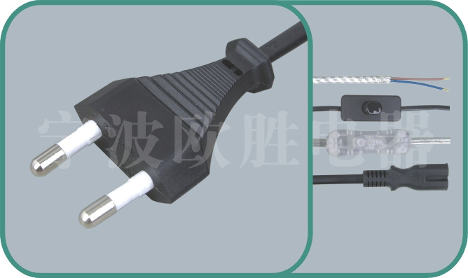 Korean KSC power cords,D01-K SWITCH 2.5A/250V,korean cord,korean power cord