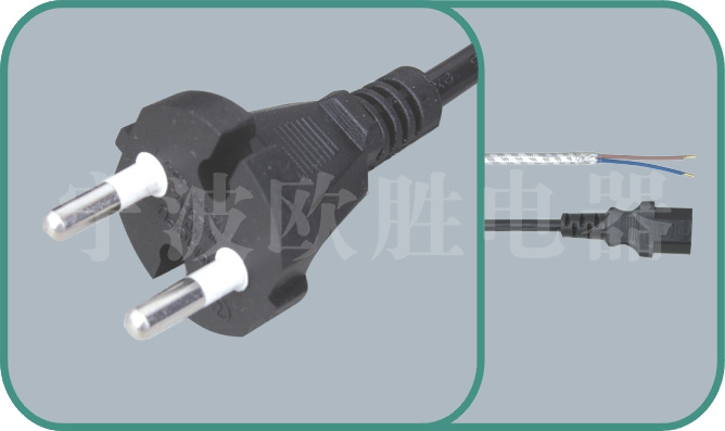 Korean KSC power cords,K02 10A/250V,korean cord,korean power cord