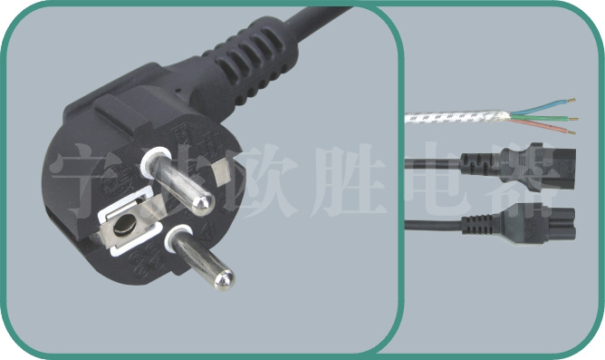 Korean KSC power cords,S03 10A/250V,korean cord,korean power cord