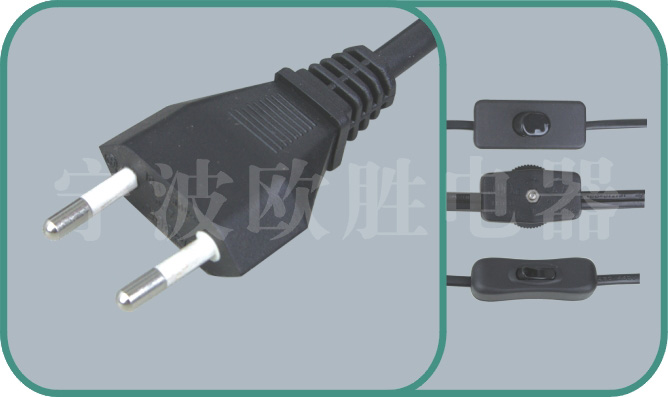 Power cord with switch,D07/switch1 10A/250V,inline power cord switch,power switch cord