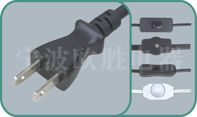 Power cord with switch,QP4/SWITCH1 7-15A/250V,inline power cord switch,power switch cord