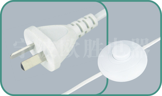 Power cord with switch,Y009A SWITCH2 10A/250V,inline power cord switch,power switch cord